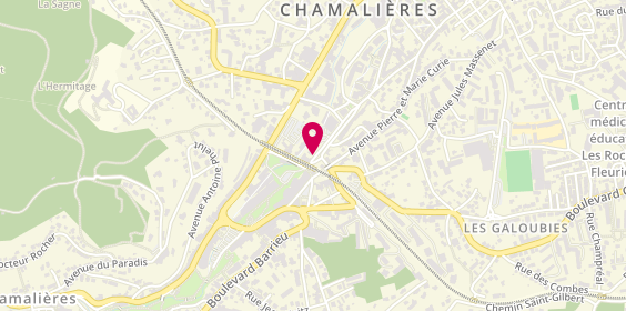 Plan de MALHOMME Nadine, 76 Avenue des Thermes, 63400 Chamalières