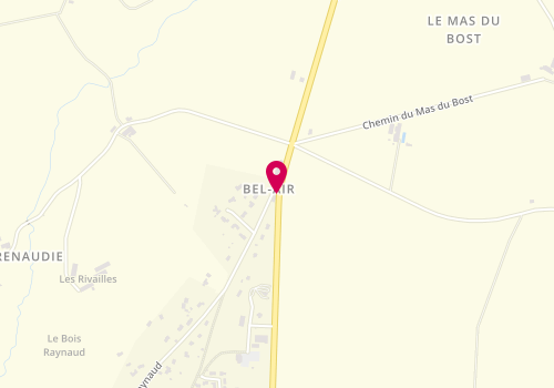 Plan de DUGAS Pierre-Willy, 6 Zone Artisanale de Bel Air, 87700 Saint-Martin-le-Vieux