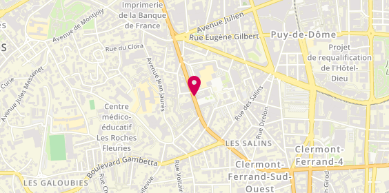 Plan de DOS Santos Quentin, 35 Bis Boulevard Aristide Briand, 63000 Clermont-Ferrand