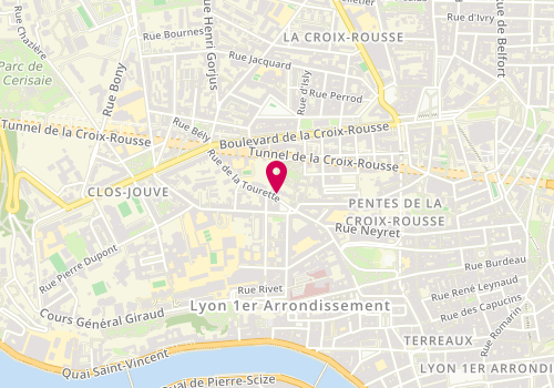 Plan de PAQUET Pauline, 12 Place Lieutenant Morel, 69001 Lyon