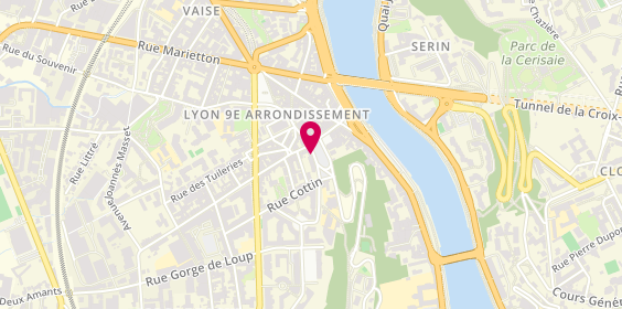 Plan de DRUOST Laure, 14 Rue du Chapeau Rouge, 69009 Lyon