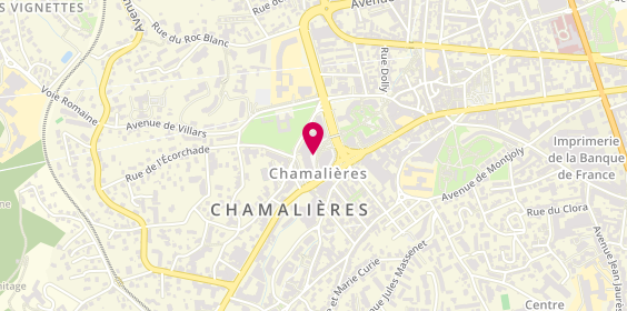 Plan de DEPREZ Géraldine, 21 Place Charles de Gaulle, 63400 Chamalières