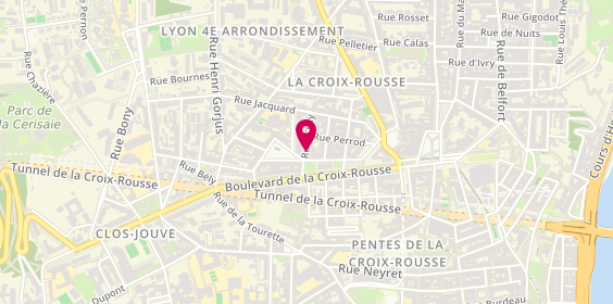 Plan de AILLARD Justine, 2 Rue d'Isly, 69004 Lyon