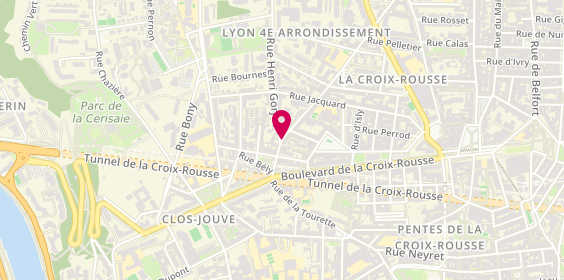 Plan de NARDI Marion, 14 Rue Denfert Rochereau, 69004 Lyon