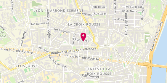 Plan de LEROY Pauline, 3 Rue Villeneuve, 69004 Lyon