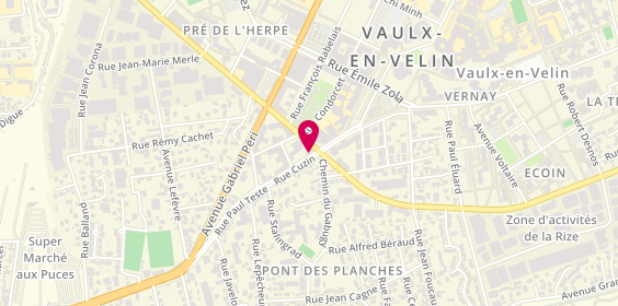 Plan de FAEDDA Stéphane, 2 Rue Cuzin, 69120 Vaulx-en-Velin