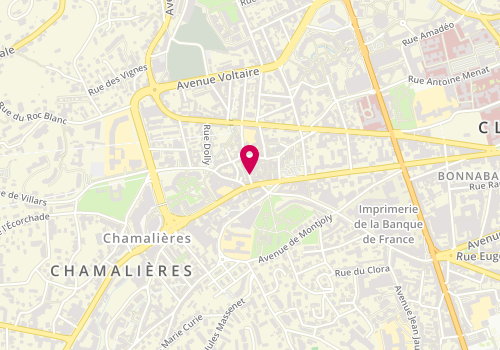 Plan de GODARD Marion, 4 Rue du Bosquet, 63400 Chamalières