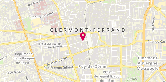 Plan de BONTOUX Antoine, 2 Rue Marechal Foch, 63000 Clermont-Ferrand
