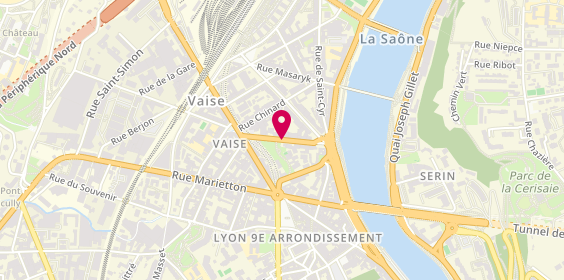 Plan de HOYER Eloïse, 9 Rue de la Corderie, 69009 Lyon