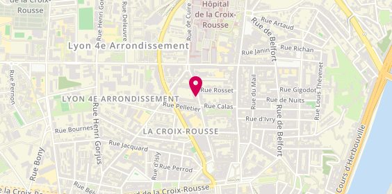 Plan de BRANDELY Chloé, 35 Rue de Cuire, 69004 Lyon