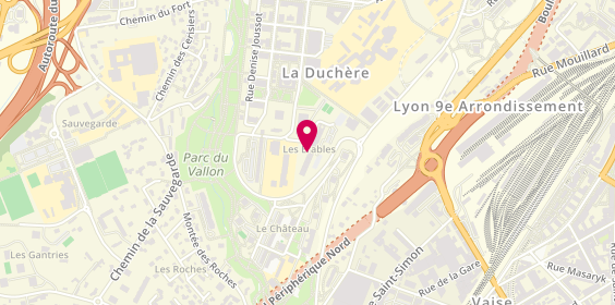 Plan de LAYGRE Stéphanie, 256 Rue des Érables, 69009 Lyon
