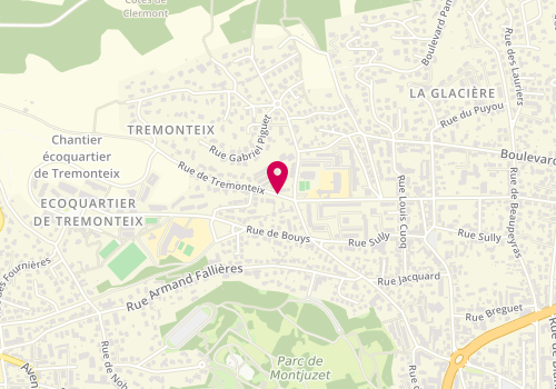 Plan de VIGOUROUX Carole, 5 Rue de Tremonteix, 63100 Clermont-Ferrand