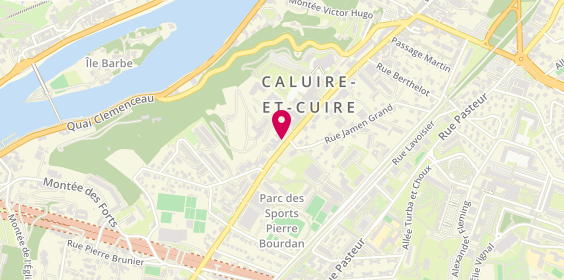 Plan de LIDOU Aude, 51 Bis Rue François Peissel, 69300 Caluire-et-Cuire