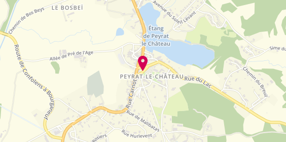 Plan de ADDOU Anîs, 12 Place du Champ de Foire, 87470 Peyrat-le-Château