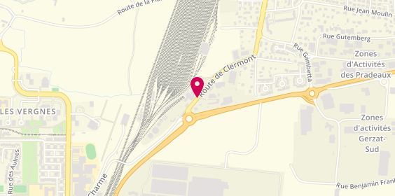 Plan de OUVRY Guillaume, 21 Route de Clermont, 63360 Gerzat