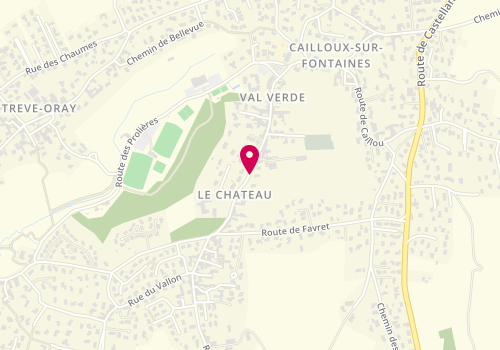 Plan de LAVOIGNET Séverine, 80 Bis Route de Noailleux, 69270 Cailloux-sur-Fontaines