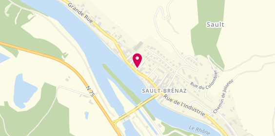 Plan de BOIZARD Sandrine, 2 Rue Saint Nicolas, 01150 Sault-Brénaz