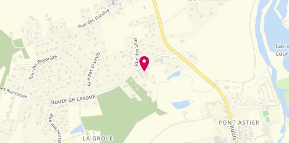 Plan de SAINT-André Virginie, 21 Place Saint David S, 63190 Orléat