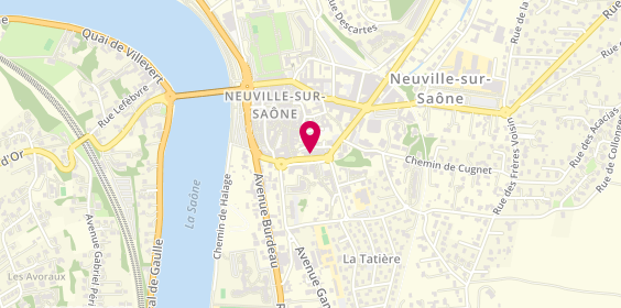 Plan de Alea Sante, 13 Rue Pierre Dugelay, 69250 Neuville-sur-Saône