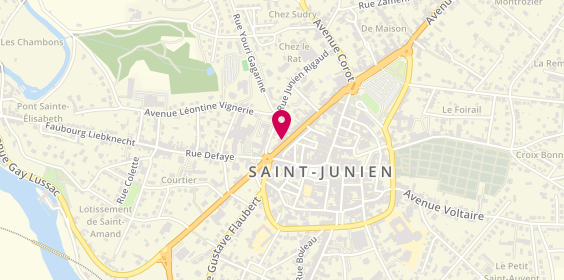 Plan de FOURGEAUD Séverine, 3 Bis Boulevard Victor Hugo, 87200 Saint-Junien