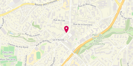 Plan de PERELLO Sandrine, 18 Avenue Champ Fleuri, 74600 Seynod