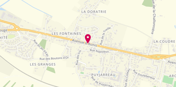 Plan de BAVEREL Dorothée, 61 Avenue d'Aunis, 17430 Tonnay-Charente