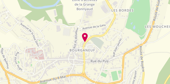 Plan de RAOUL Anita, 2 Bis Rue du Dr Butaud, 23400 Bourganeuf