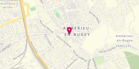 Plan de MOISAN Anne Marie, 22 Place Aristide Bouvet, 01500 Ambérieu-en-Bugey