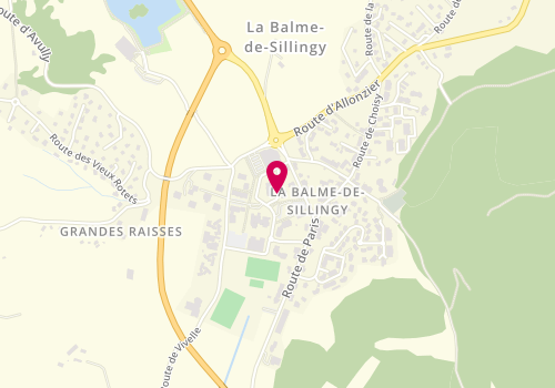 Plan de LY Audrey, 75 Rue de la Jeannette, 74330 La Balme-de-Sillingy