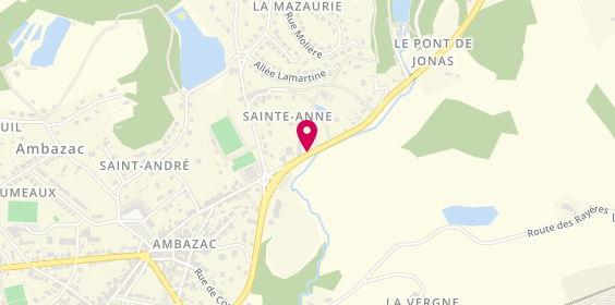 Plan de LAVAURE-RIMOUR Claire, 57 Avenue du General de Gaulle, 87240 Ambazac