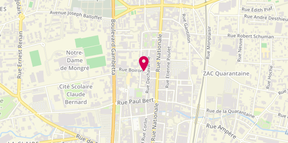 Plan de RIONDY Aurélia, 97 Rue Boiron, 69400 Villefranche-sur-Saône