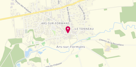 Plan de BATAILLON Mathieu, 520 Route Jean Marie Vianney, 01480 Ars-sur-Formans