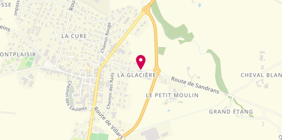 Plan de BARDONNET Elodie, Route de Sandrans, 01990 Saint-Trivier-sur-Moignans