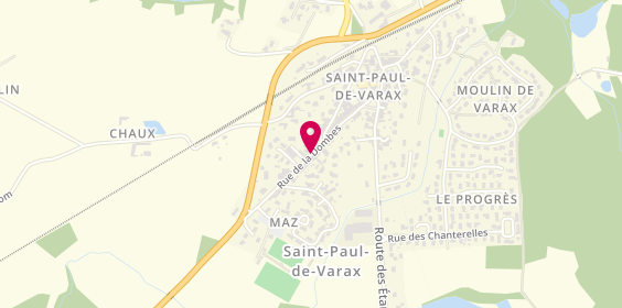 Plan de BALAVOINE Elodie, 406 Route de la Dombes, 01240 Saint-Paul-de-Varax