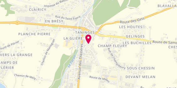 Plan de BRISSEAU Marion, 129 Rue des Corsins, 74440 Taninges