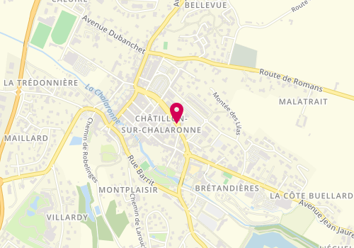 Plan de DEGLETAGNE Marine, 148 Rue Clement Desormes, 01400 Châtillon-sur-Chalaronne
