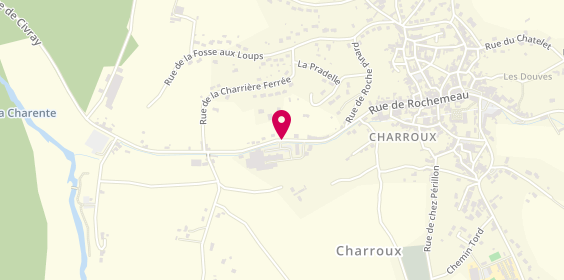 Plan de DOUX Adeline, 7 Route de Civray, 86250 Charroux