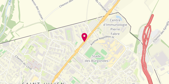 Plan de THIAM Abdoulaye, 28 Avenue de Geneve, 74160 Saint-Julien-en-Genevois