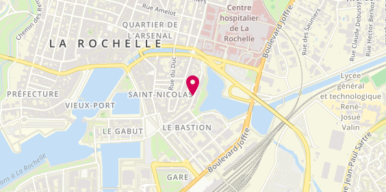 Plan de DASSONVAL Annie, 81 Rue du Rempart Saint Claude, 17000 La Rochelle