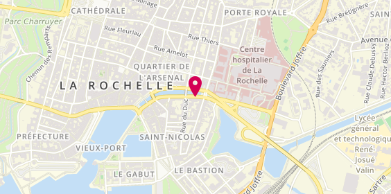 Plan de ROGER Mélodie, 40 Quai Louis Durand, 17000 La Rochelle