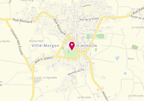 Plan de PILLON Carole, Le Bourg, 69910 Villié-Morgon