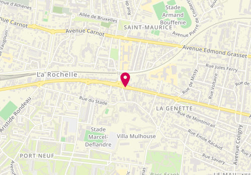 Plan de LAURENT Amélie, 205 Avenue Jean Guiton, 17000 La Rochelle