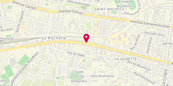 Plan de FALLAHI Frédérique, 196 Avenue Guiton, 17000 La Rochelle