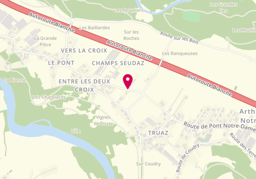 Plan de CHWALIK Richard, 107 Route de Pont Notre Dame, 74380 Arthaz-Pont-Notre-Dame