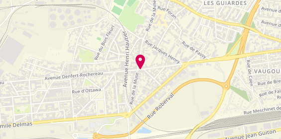 Plan de SAUNIER Chloé, 151 Avenue Denfert Rochereau, 17000 La Rochelle