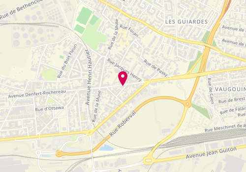 Plan de SOUMAILLE Martine, 131 Avenue Denfert Rochereau, 17000 La Rochelle