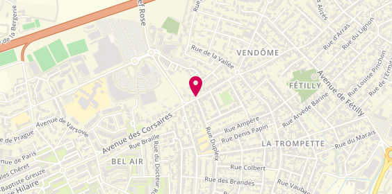 Plan de RAQUIDEL Amélie, 271 Avenue des Corsaires, 17140 Lagord