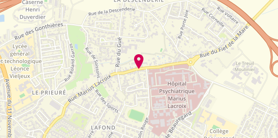 Plan de ABGRALL Baptiste, 204 Bis Rue Marius Lacroix, 17000 La Rochelle