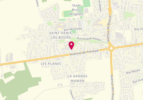 Plan de DALLOZ Anne, 261 Rue de Schutterwald, 01000 Saint-Denis-lès-Bourg