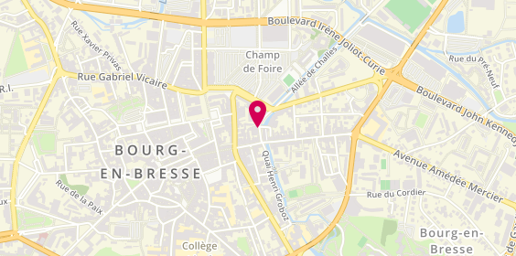 Plan de LACHAUX BERTHILLOT Julie, 5 Allée de Challes, 01000 Bourg-en-Bresse